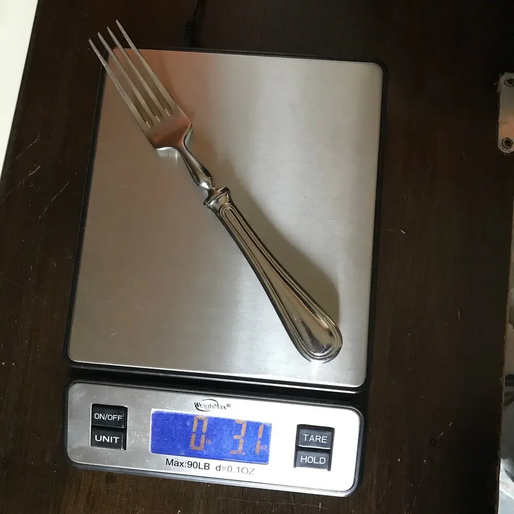 Williams Sonoma WSF15 Stainless France Glossy Silverware Single Dinner Fork